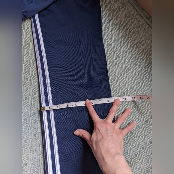 Adidas Navy Track Pants - Picture 11 of 13